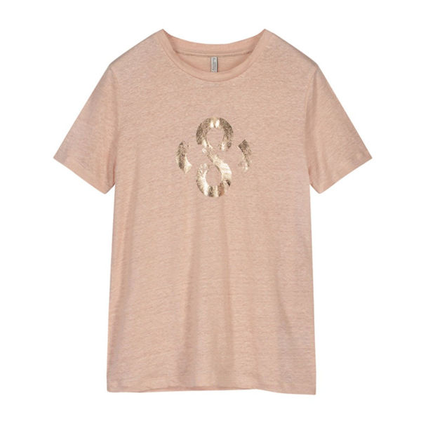 Summum Tee Logo T-Shirt Peach Dust