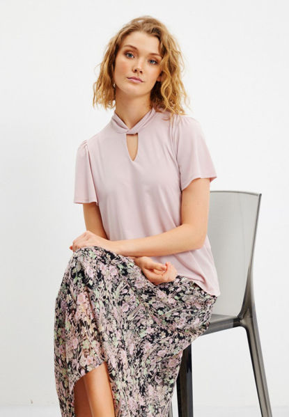 Infront Bluse Fia Dusty Rose
